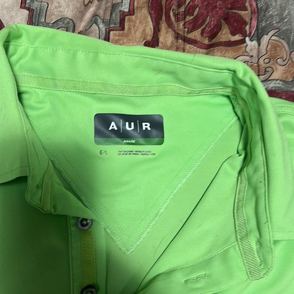 Golf shit men’s Large synthetic AUR - Picture 3 of 4